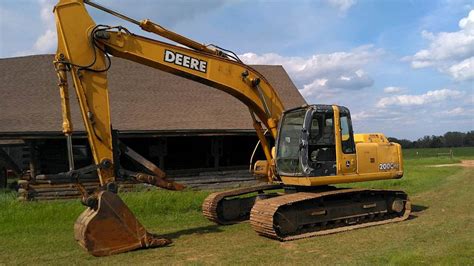 used john deere 200 excavators